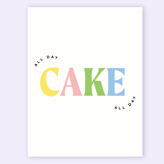 cake all day