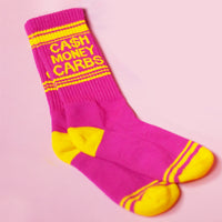 Cash Money Carbs Gym Socks