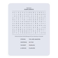 Compliments Word Search