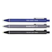 Motivational Workday Pen Set