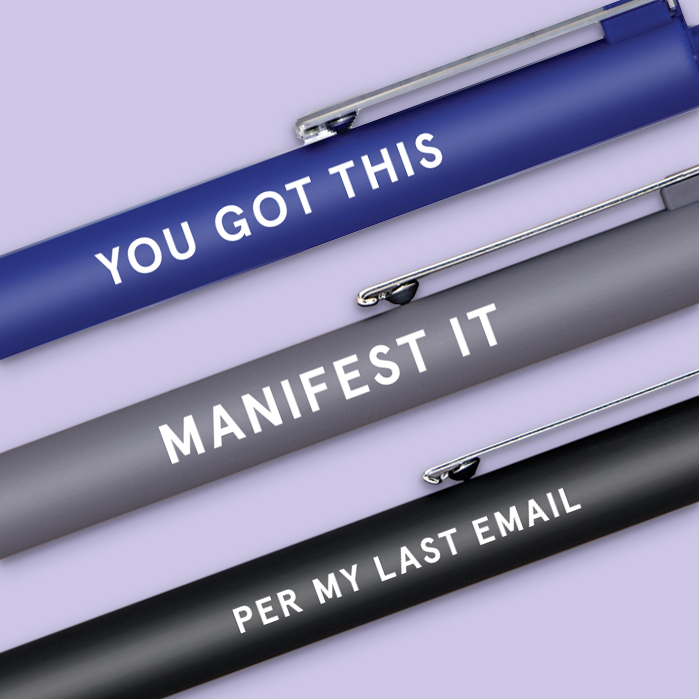 Motivational Workday Pen Set