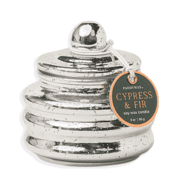 Cypress & Fir Candle (Silver)