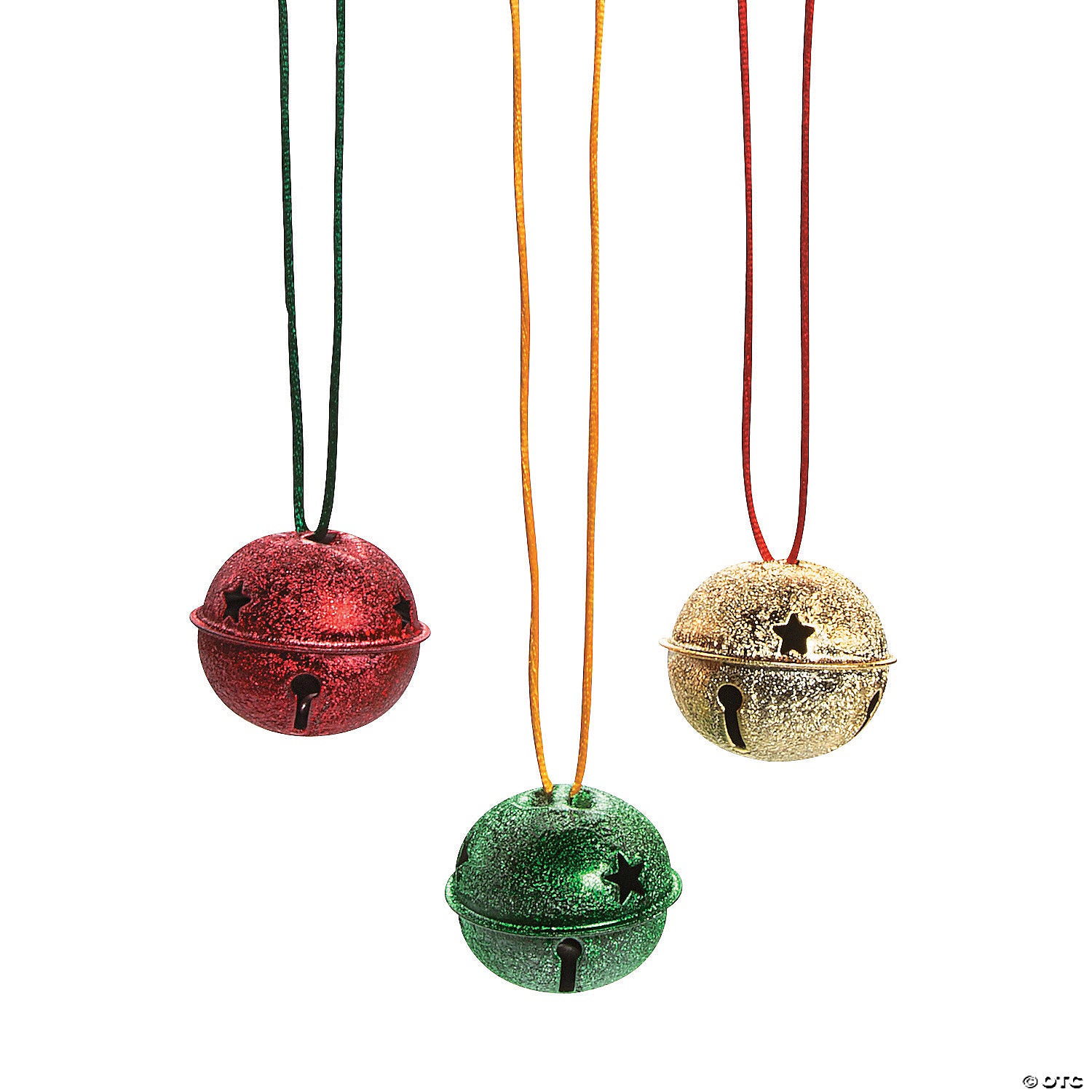 Frosted Jingle Bell Necklace