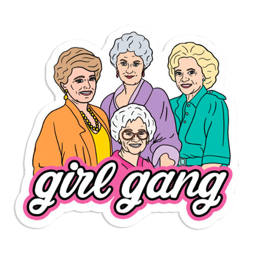 Golden Gang Sticker