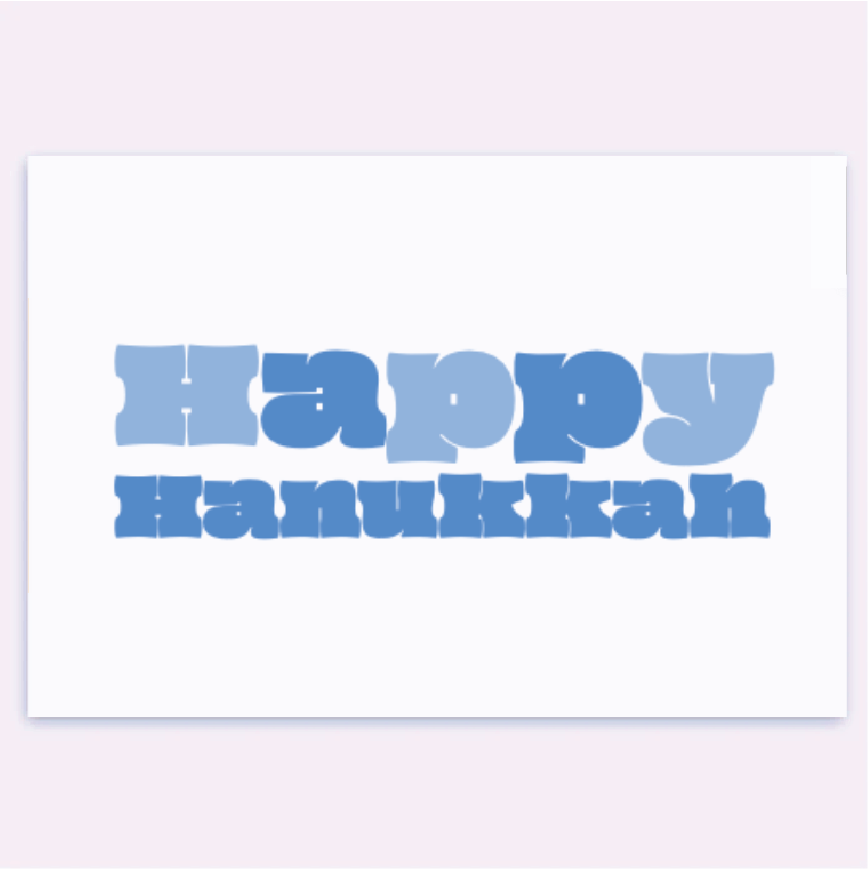 Hanukkah Card