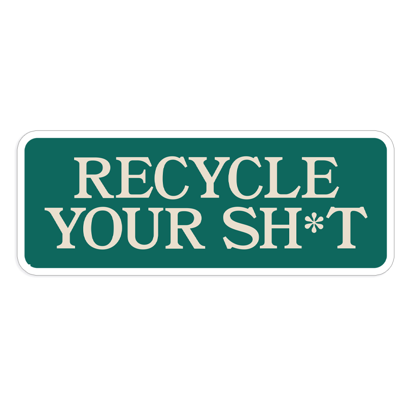 Recycle Sticker – Happy Box