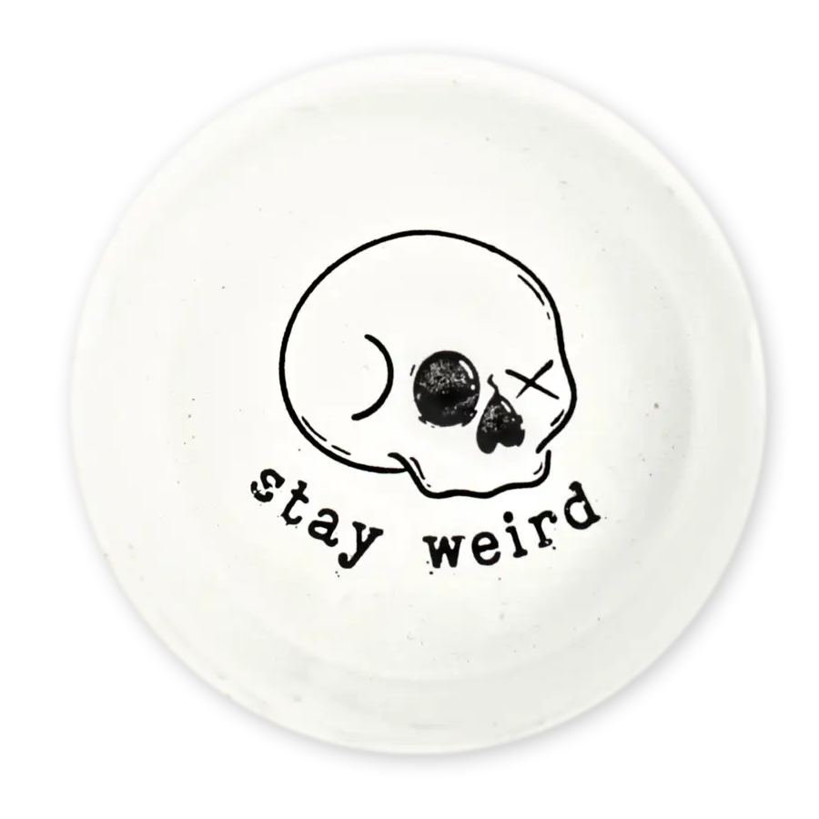 Stay Weird Trinket Tray
