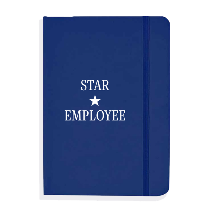 Star Employee Notebook - Blue