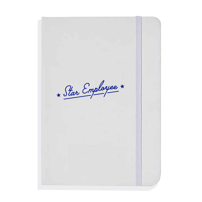 Star Employee Notebook - White