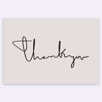 Thank you script