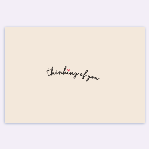 Thinking of You Card Happy Box