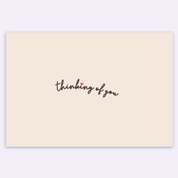 thinking of you